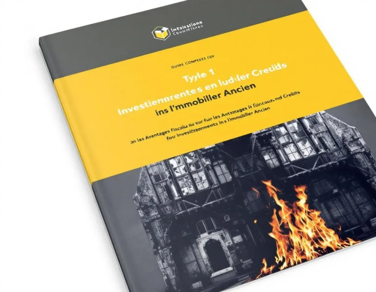 Guide Complet sur les Avantages Fiscaux et Crédits pour Investissements dans l'Immobilier Ancien
