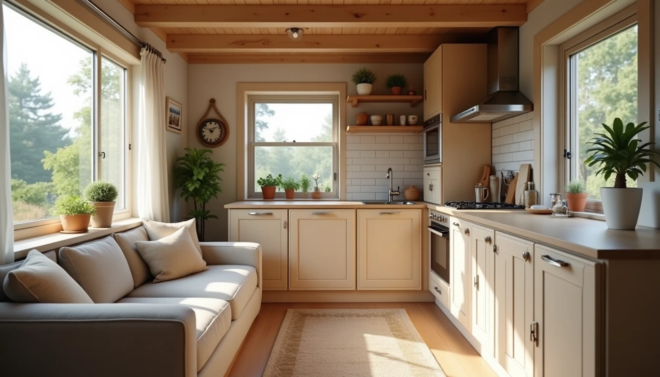Comment aménager une maisonnette 60m2 avec style et fonctionnalité